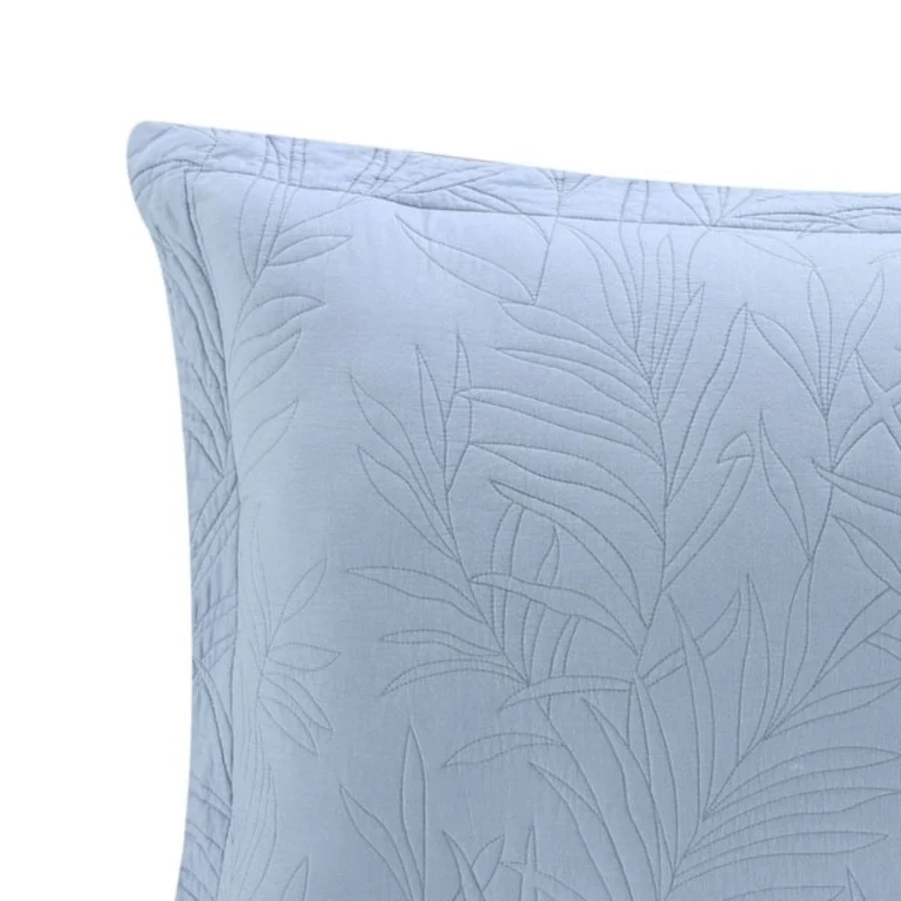 Tommy Bahama Solid Costa Sera 2-Piece King Quilted Sham Set NEW